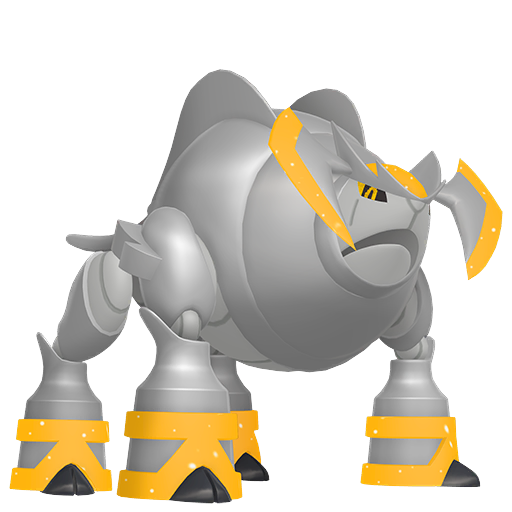 Shiny Iron Boulder